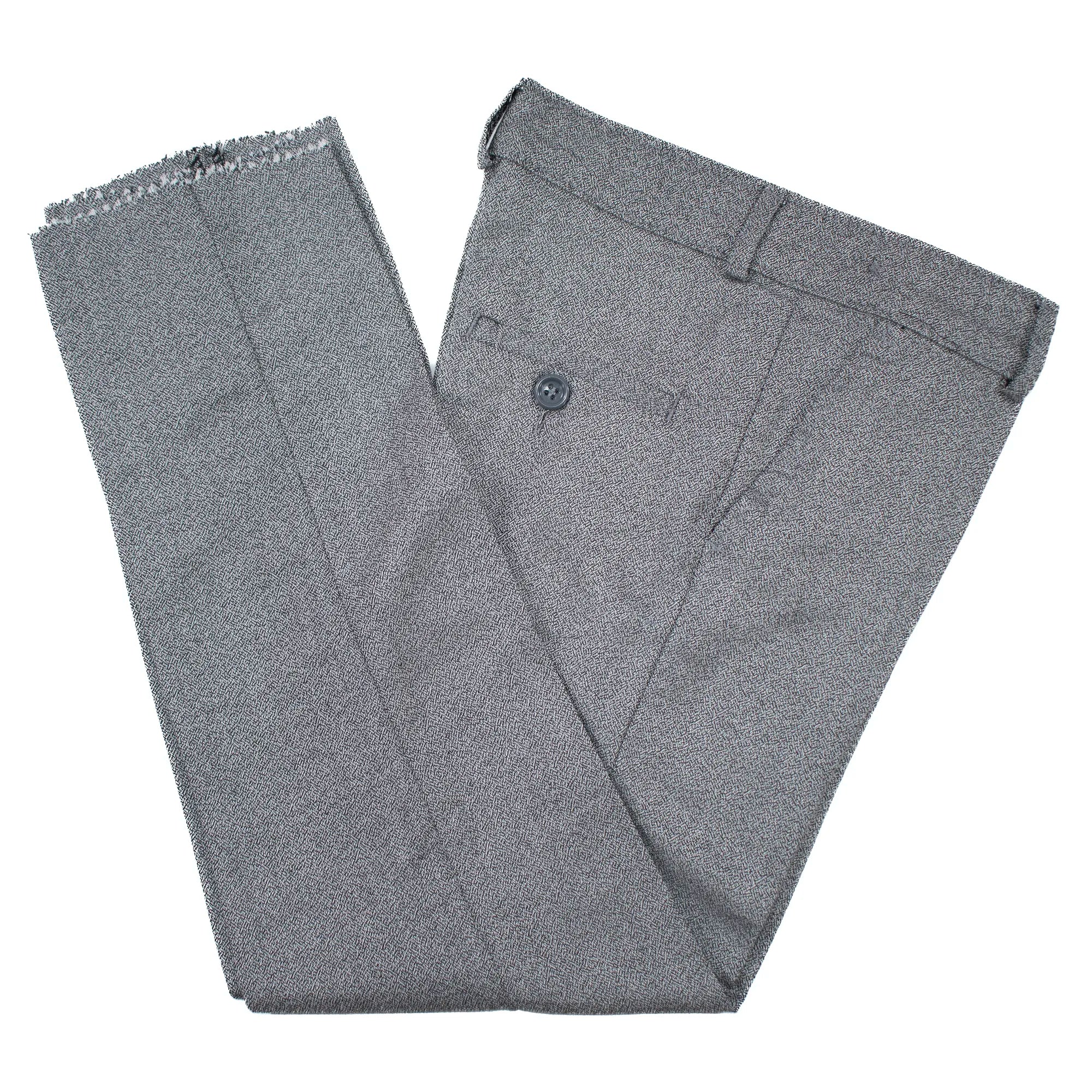Kids' Gray Twill 3-Piece Suit