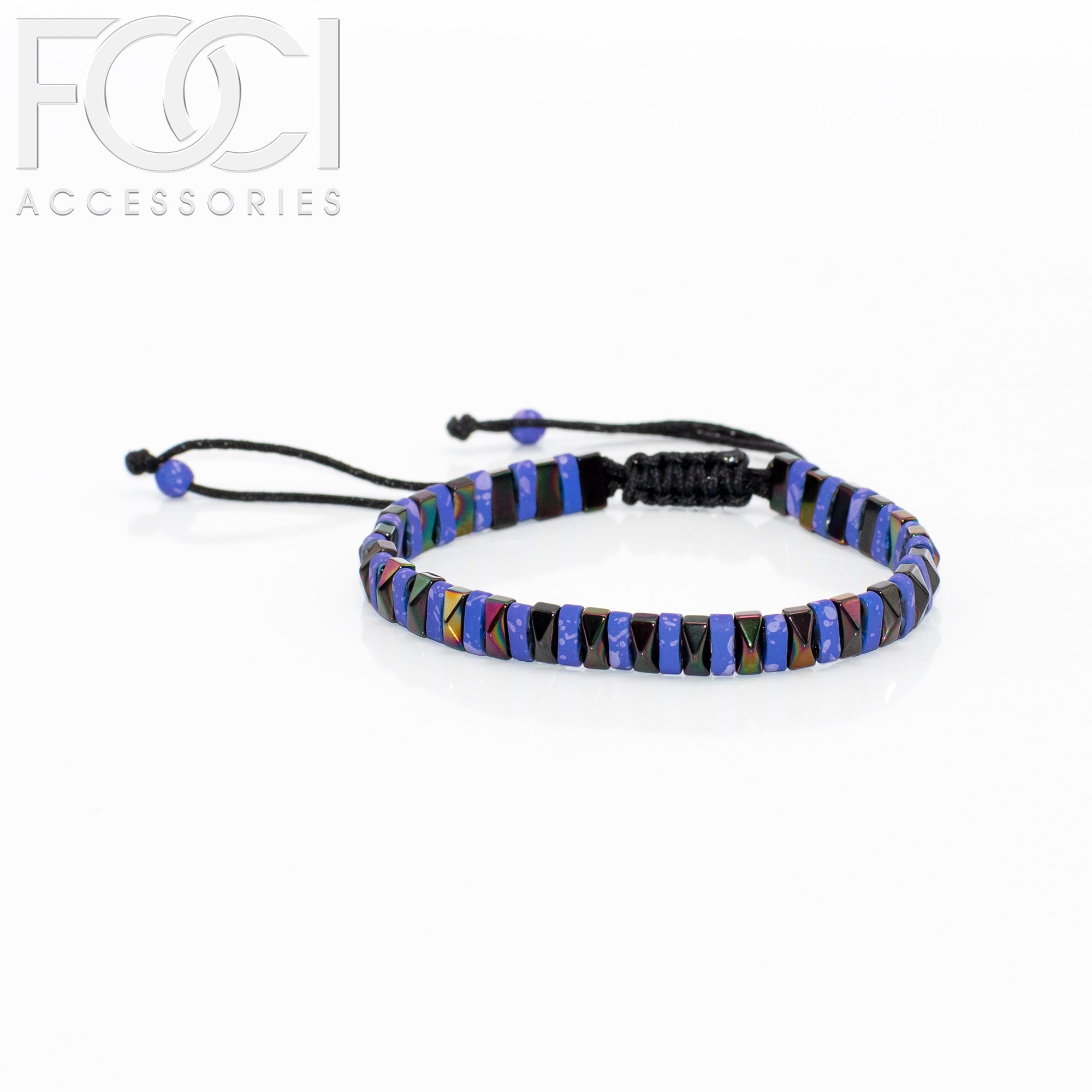 Unisex Rectangle Beaded Bracelet
