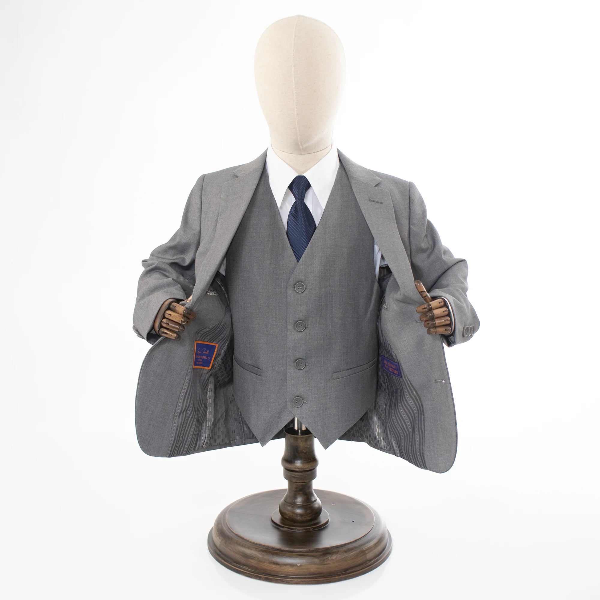 Gray Premium 3-Piece Kid's Suit
