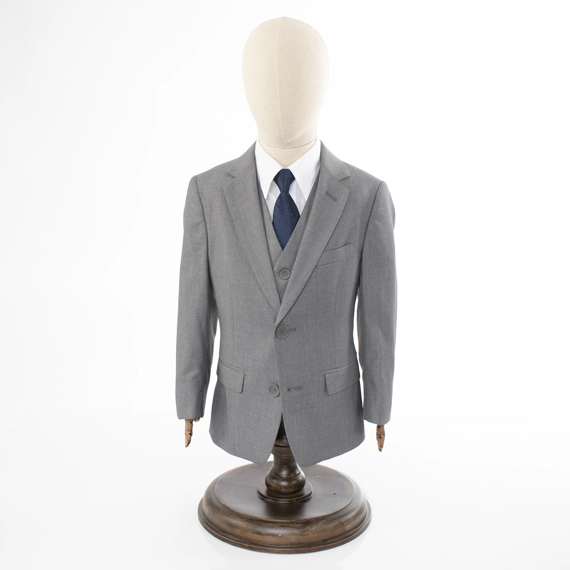 Gray Premium 3-Piece Kid's Suit