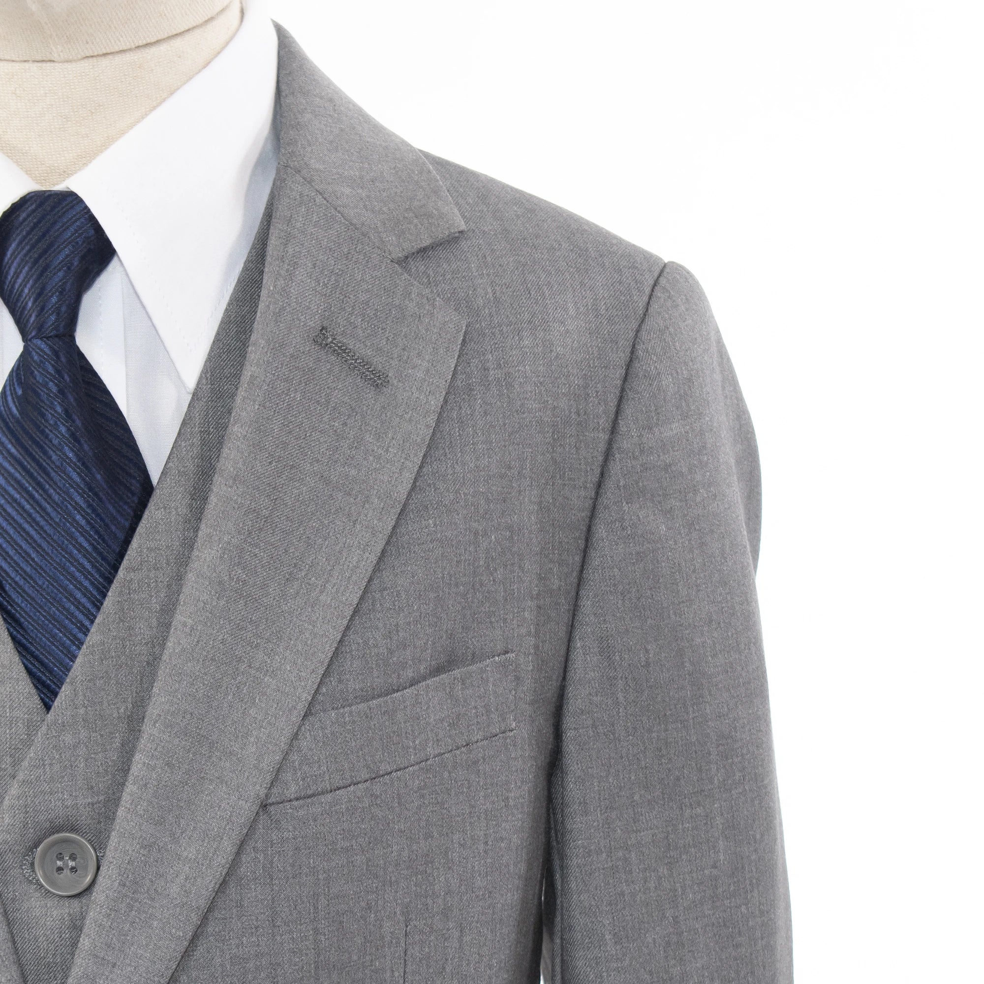Gray Premium 3-Piece Kid's Suit