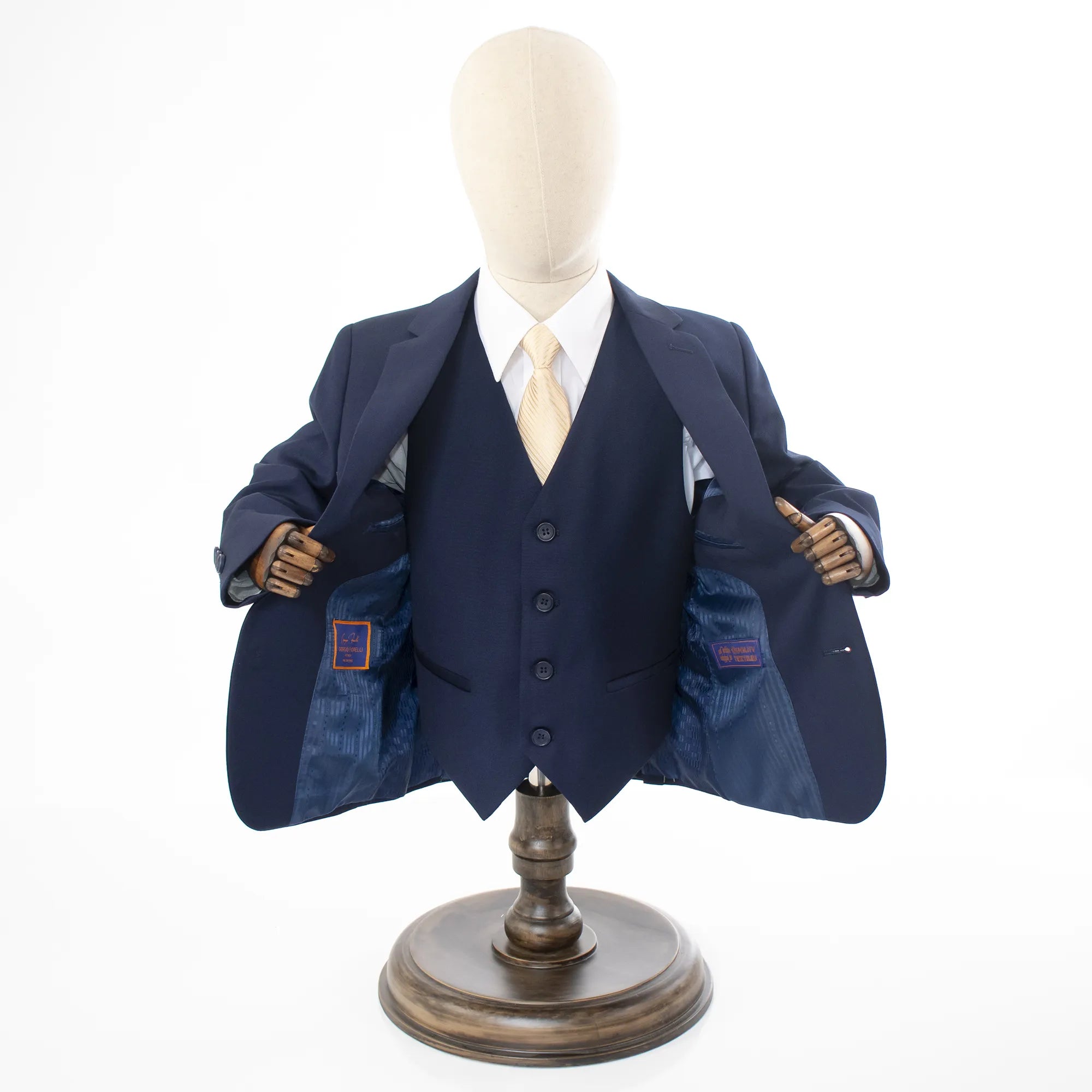 Navy Premium 3-Piece Kid's Suit