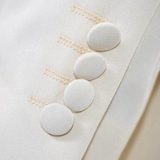 Men's Beige 2-Piece Slim Fit Suit