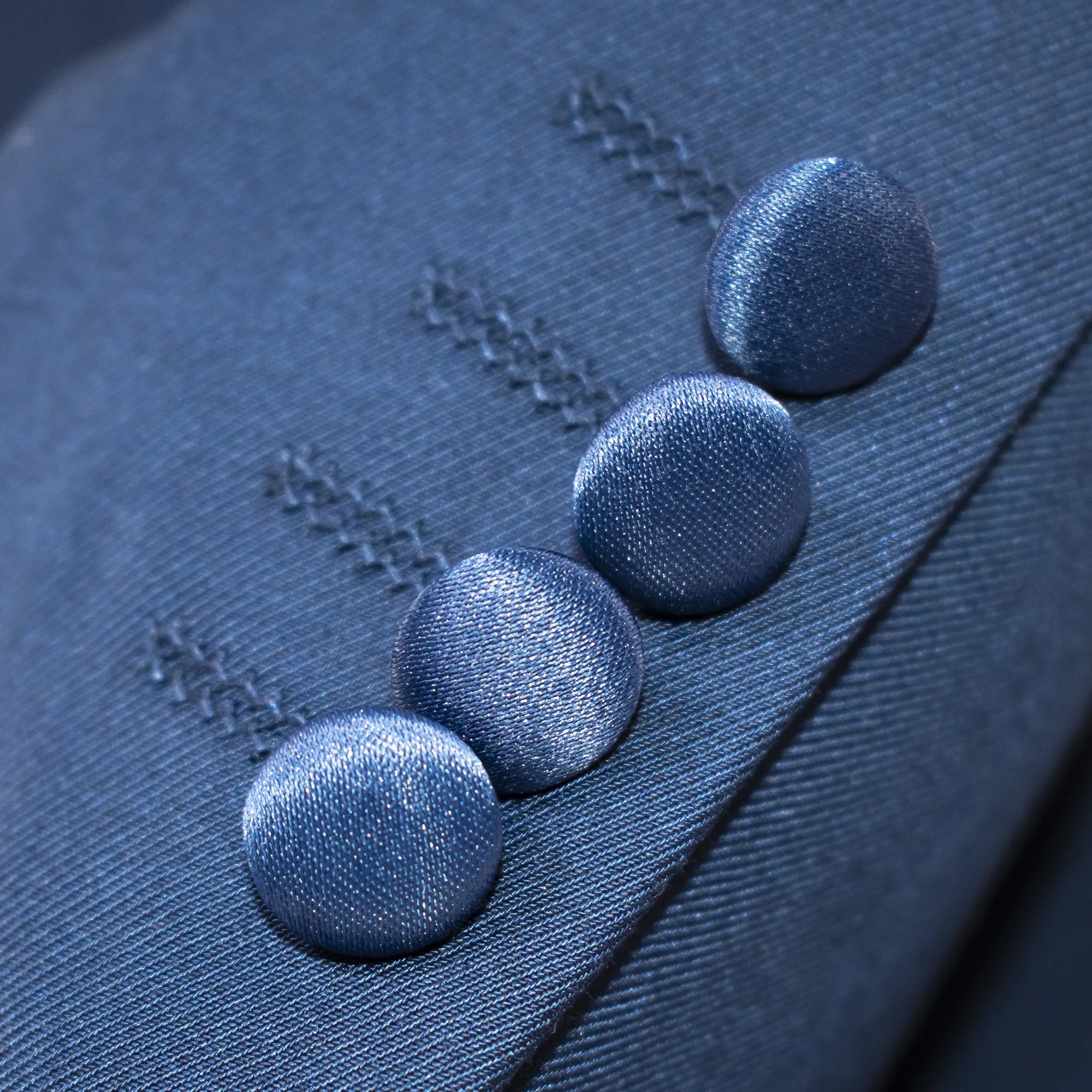 Sapphire 3-Piece Tailored-Fit Tuxedo with Shawl Lapel
