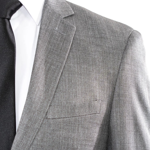 Men's Classic Gray Tailored-Fit Suit