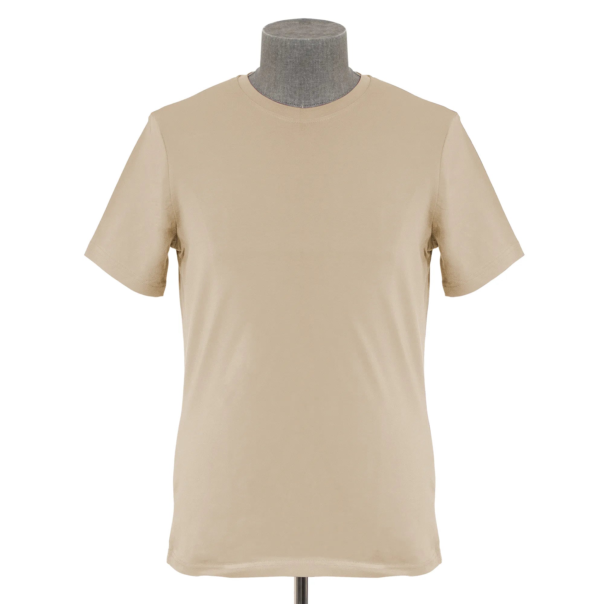 Tan Crew Neck Shirt
