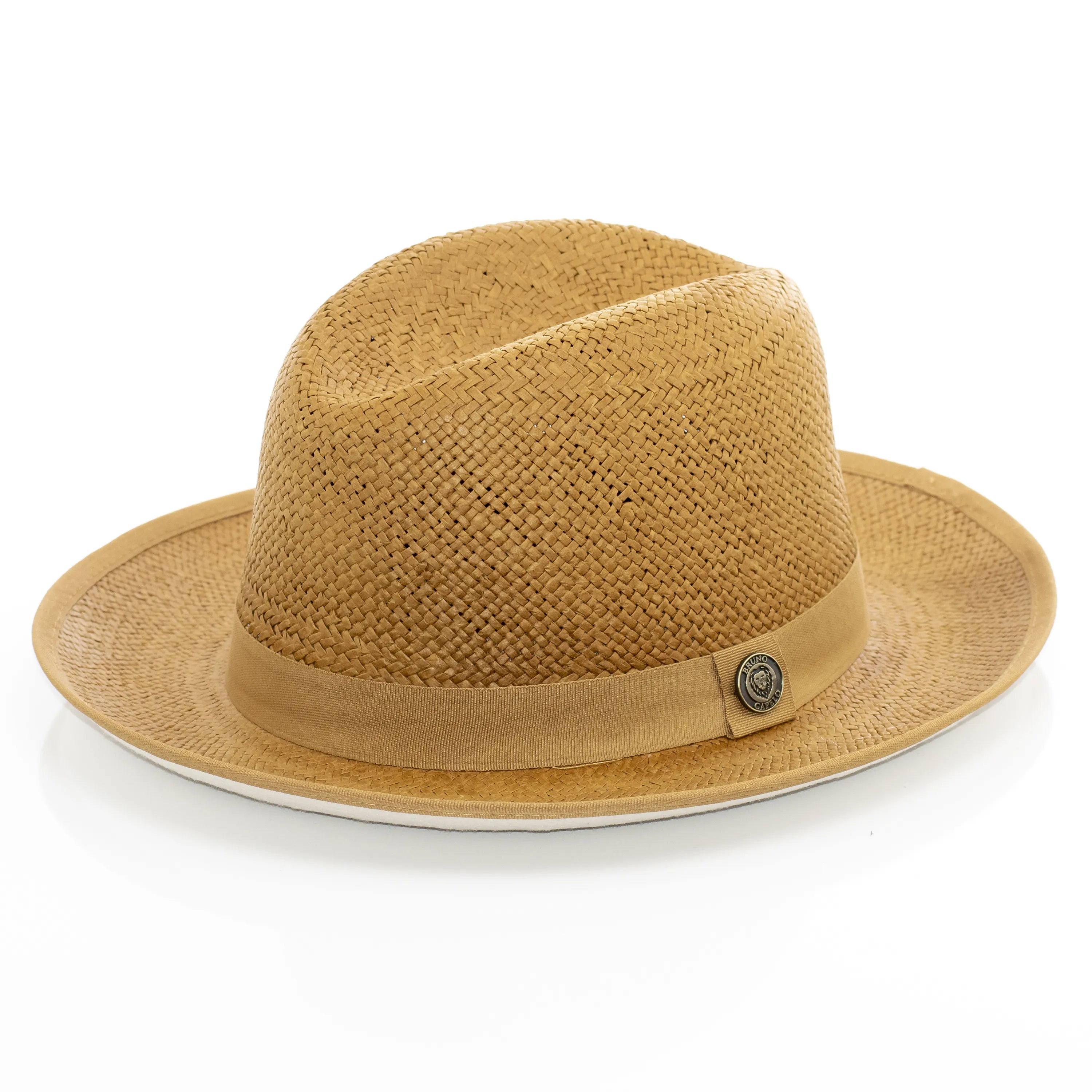 Straw Snap Brim Fedora