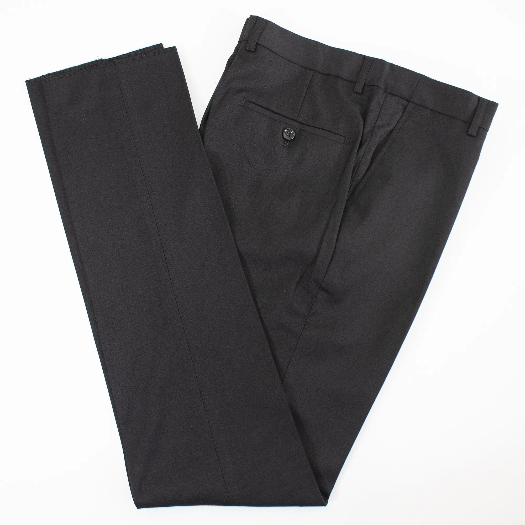 Black Strapped 2-Piece Tailored-Fit Tuxedo