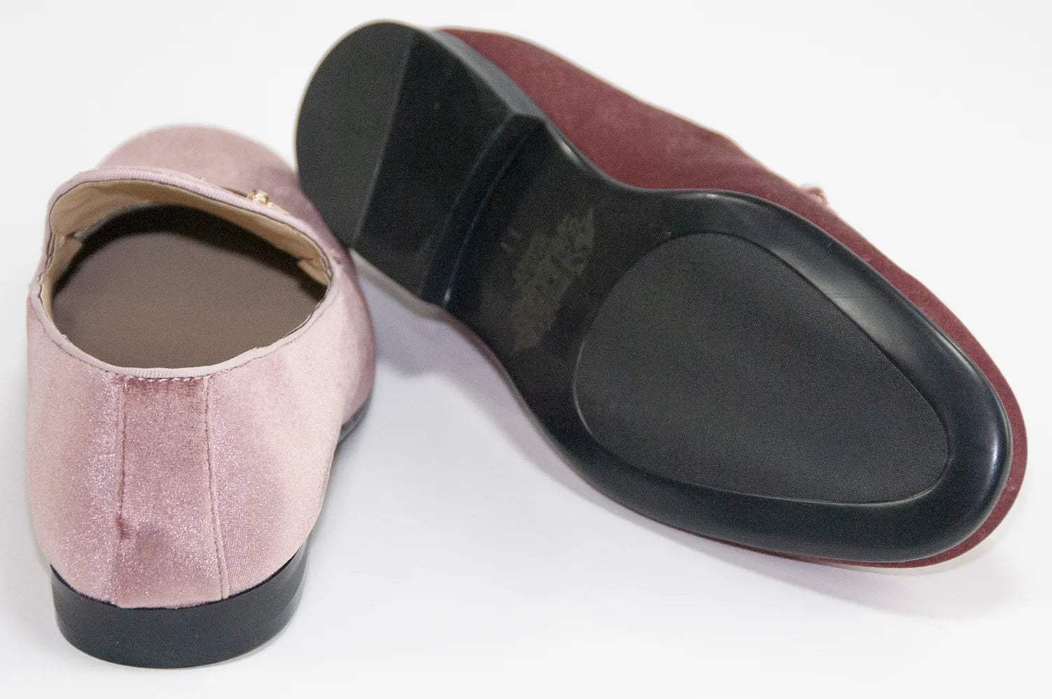 Men's Dusty Rose Velvet Bit Dress Loafer
