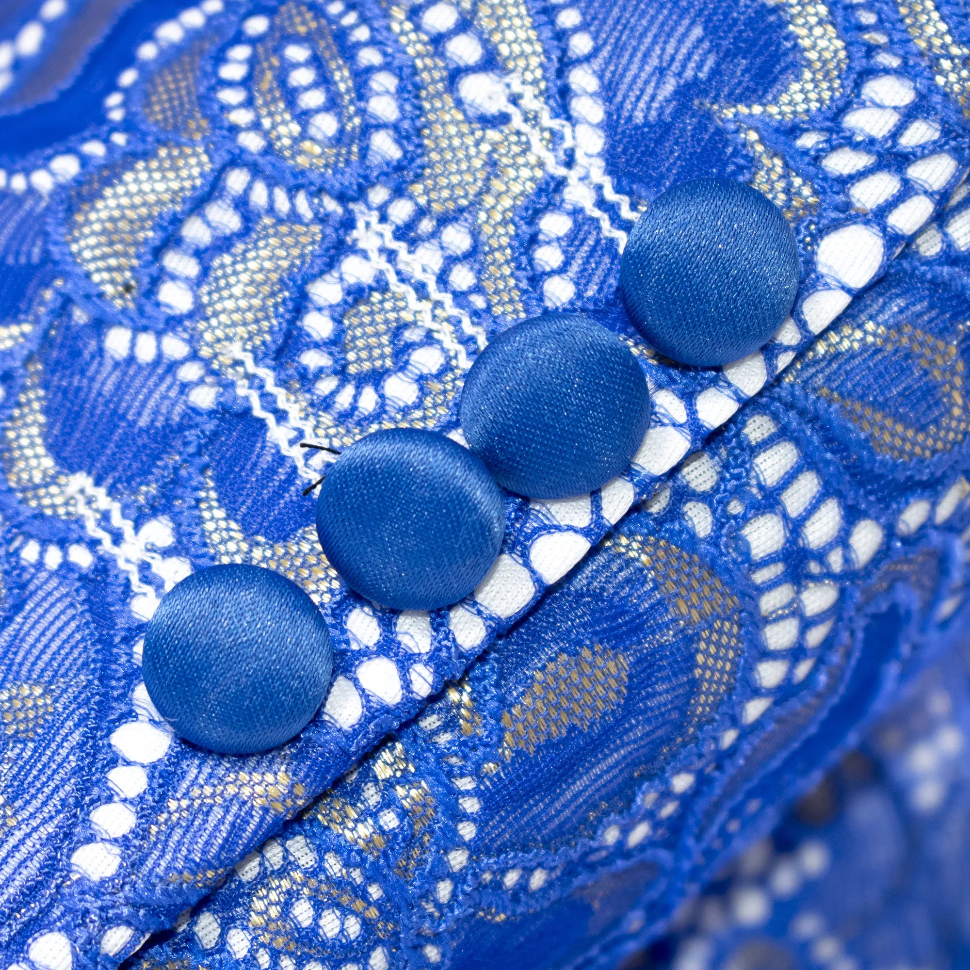 Royal Blue Paisley Dinner Jacket