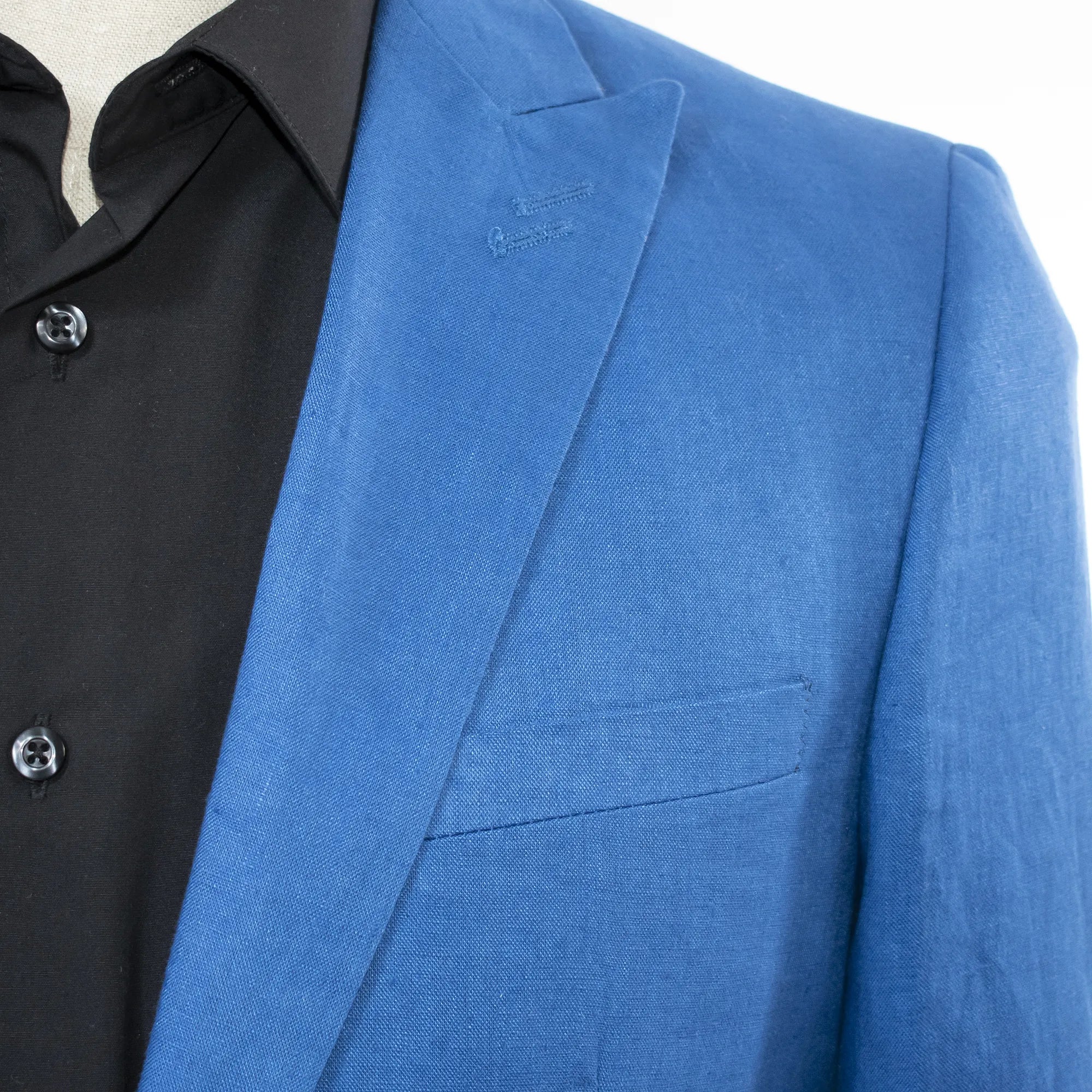 Indigo 2-Piece Slim-Fit Linen Suit