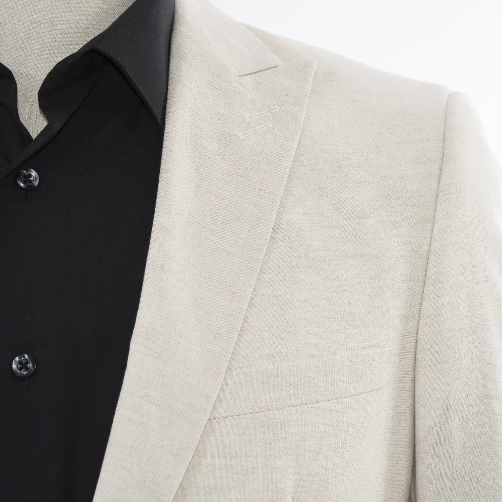 Sand 2-Piece Slim-Fit Linen Suit