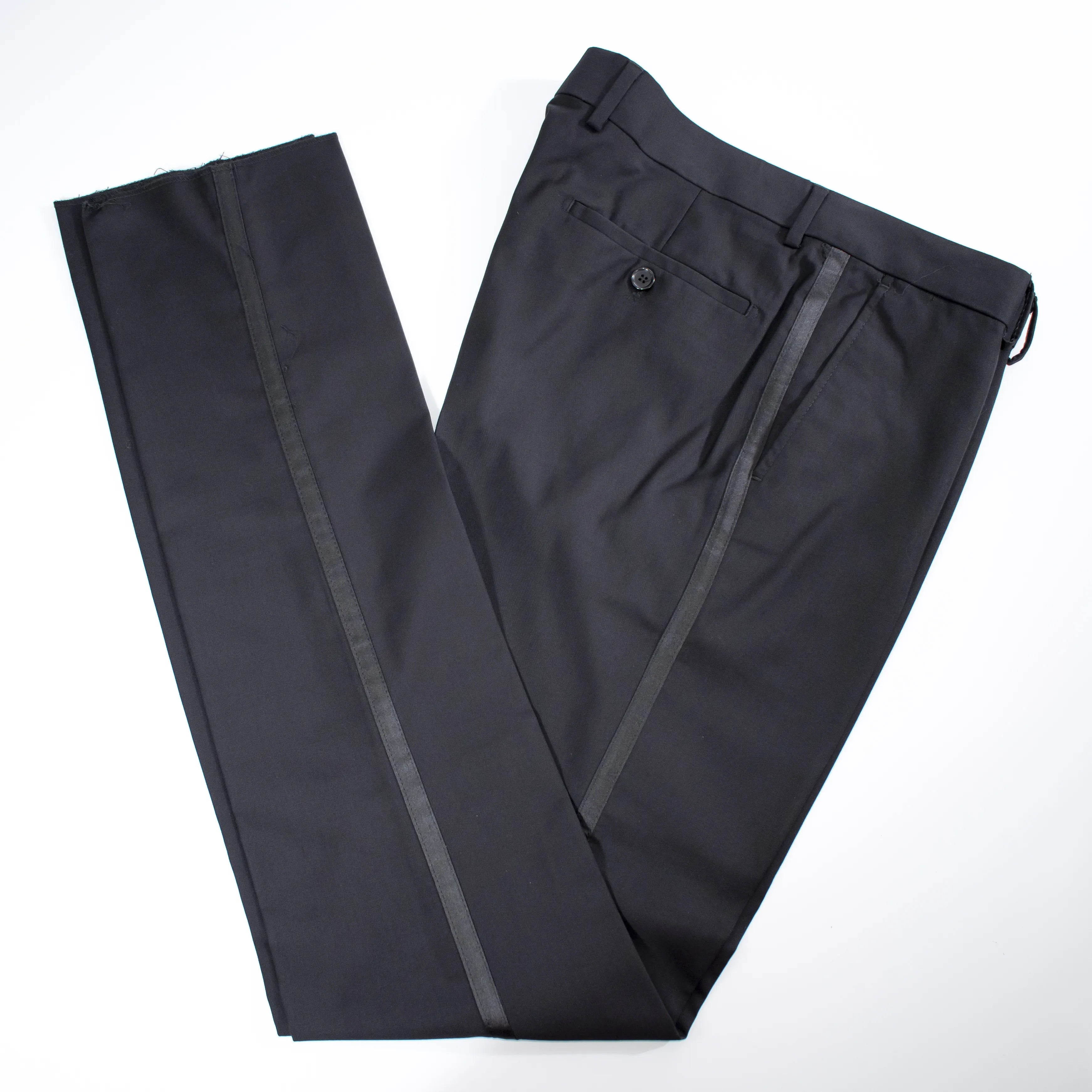 Men's Red 3-Piece Slim-Fit Tuxedo - Pants