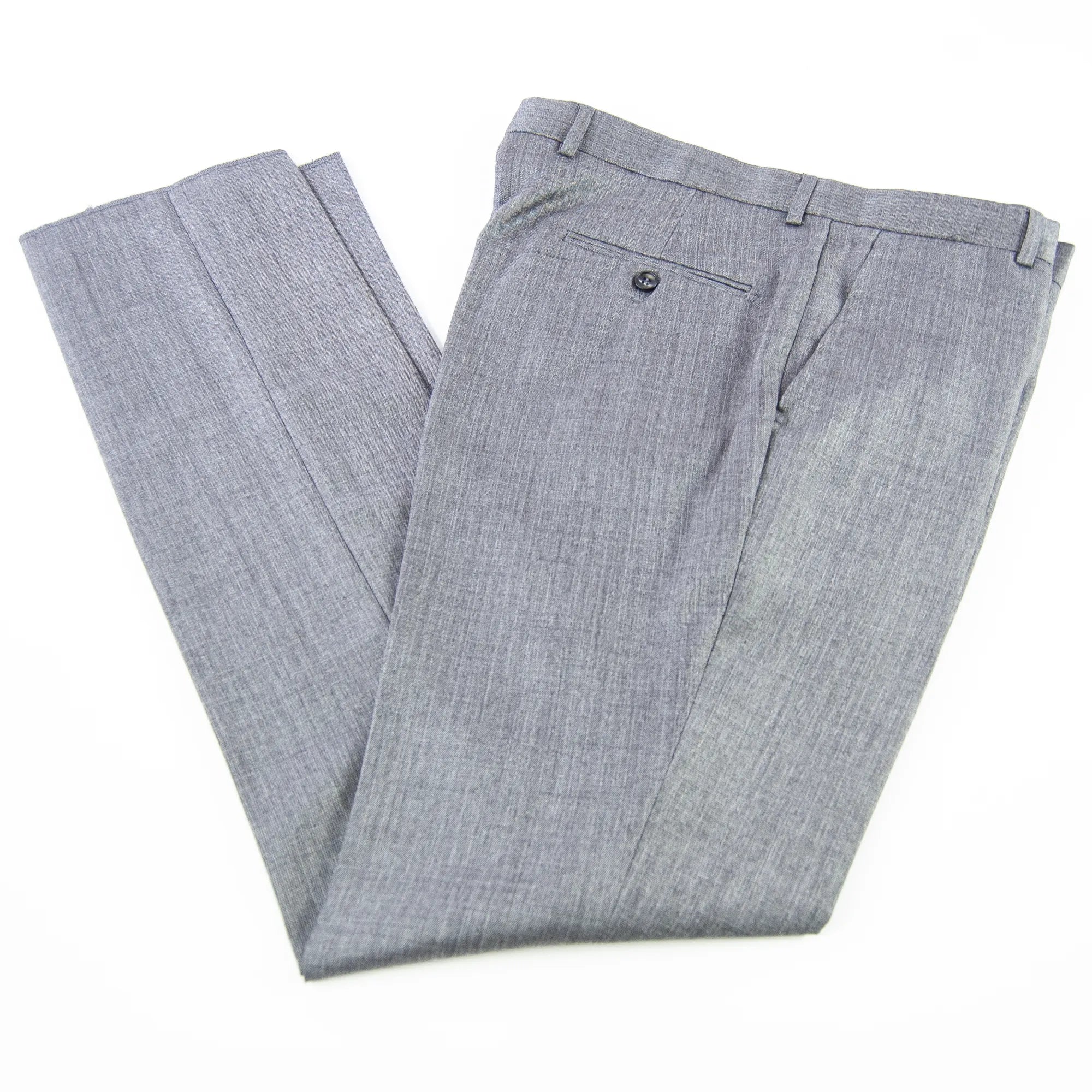 Medium Gray Classic 2-Piece Slim-Fit Suit
