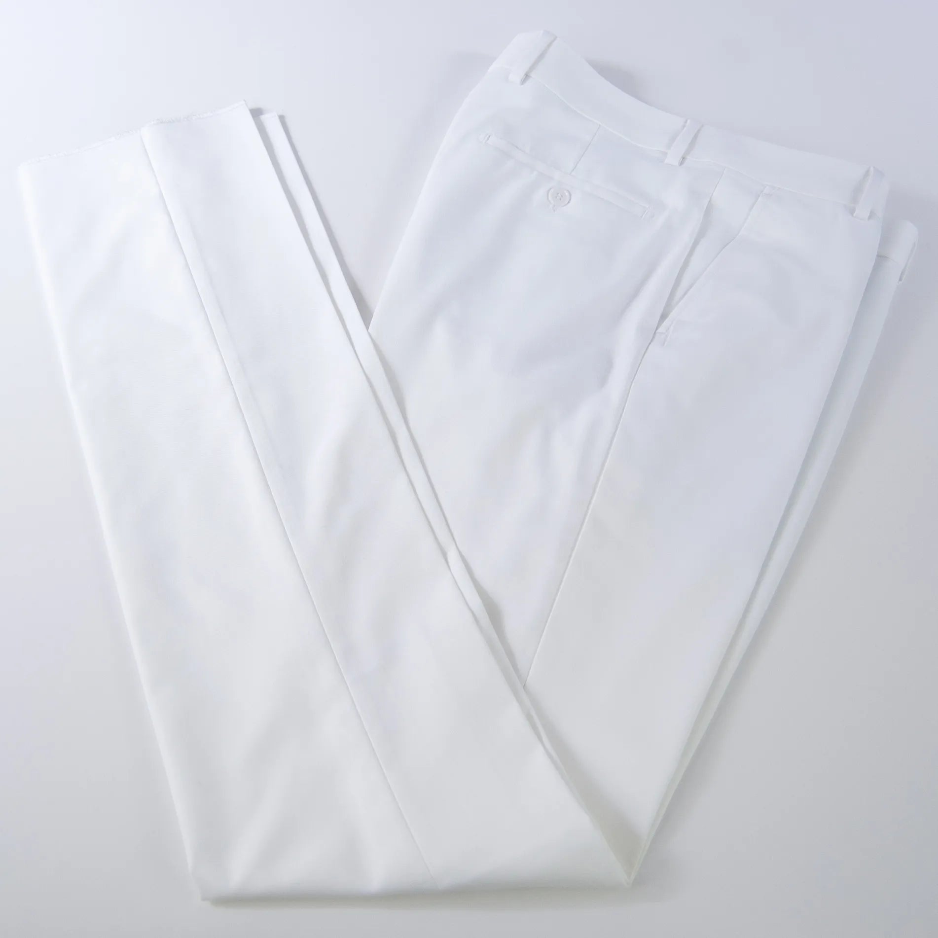 Men's White 3-Piece Slim-Fit Suit