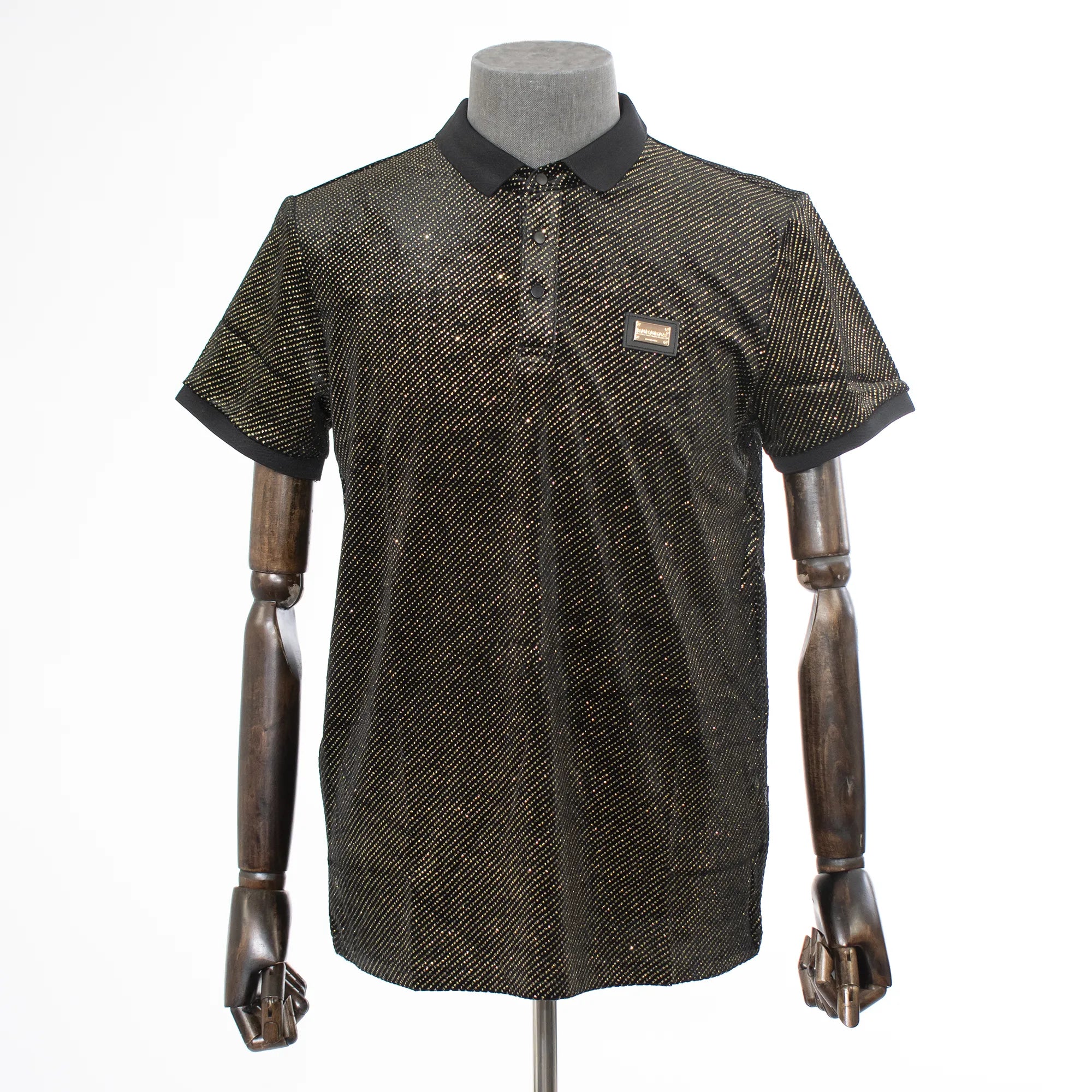 Black & Gold Polo Shirt