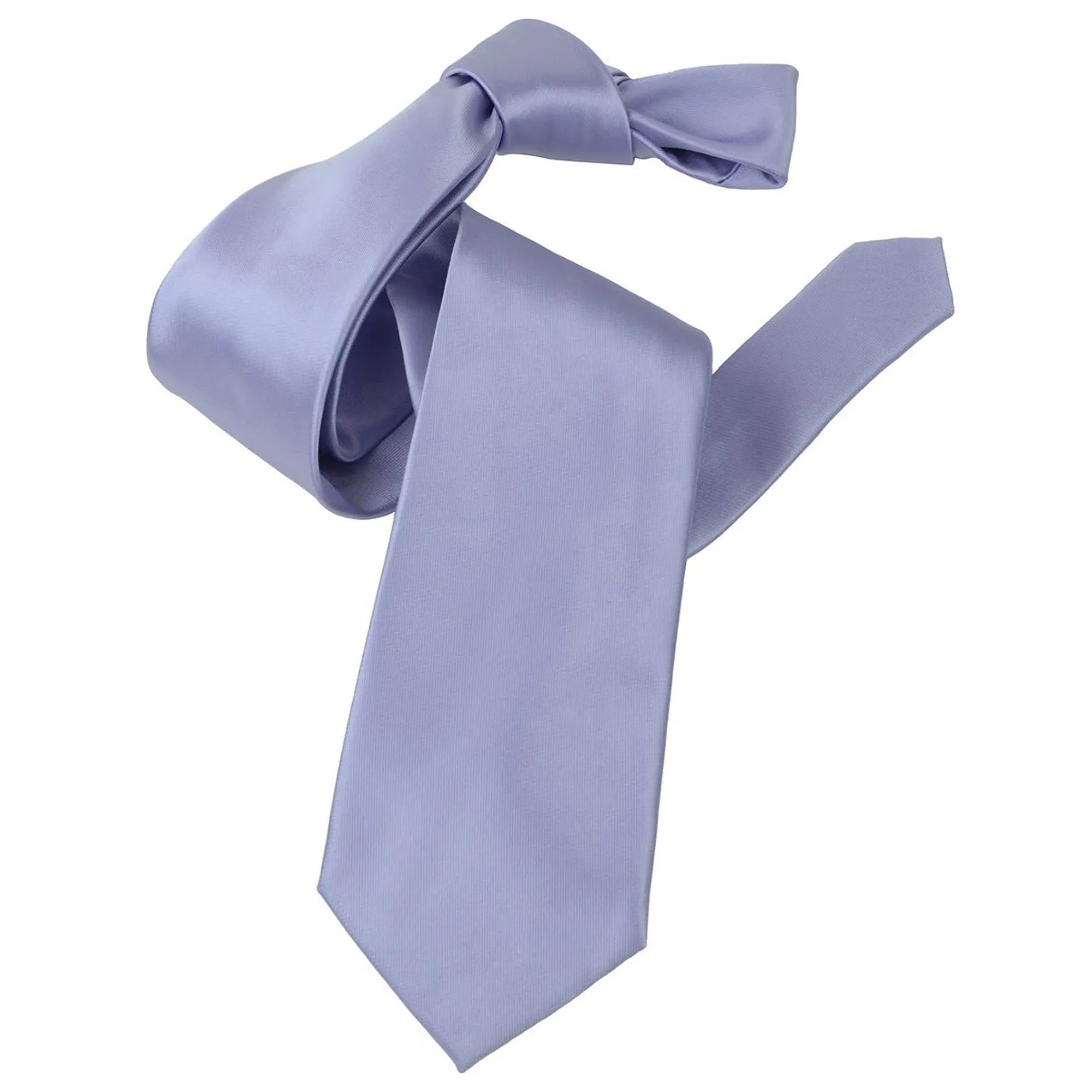 Light Purple Satin Necktie
