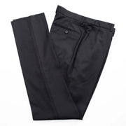 Men's Red Slim-Fit Tuxedo Pants