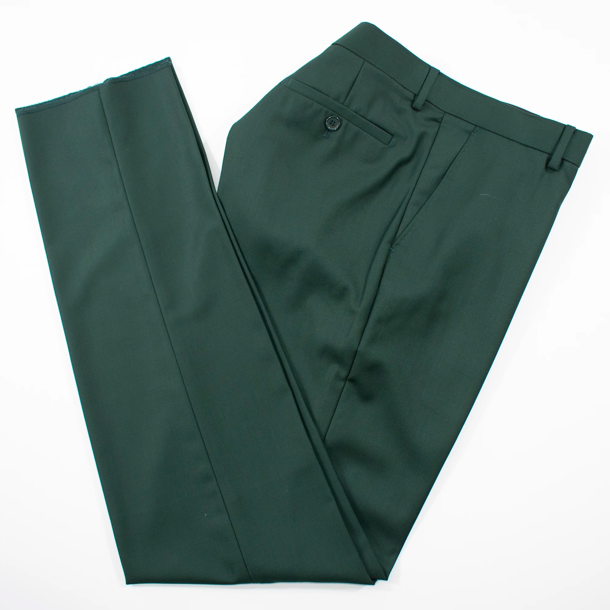 Hunter Green 3-Piece Tailored-Fit Tuxedo with Shawl Lapel