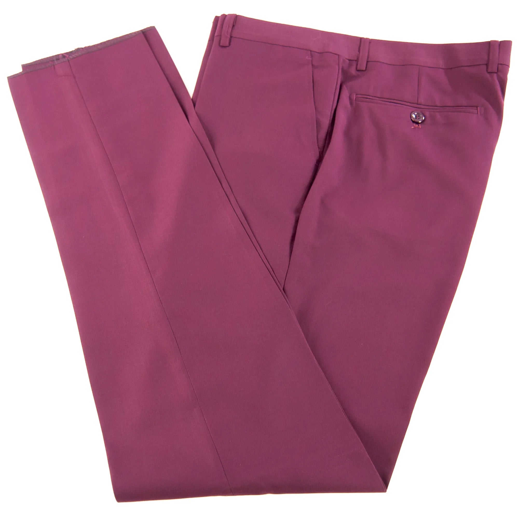 Burgundy Classic European 2-Piece Ultra Slim-Fit Suit