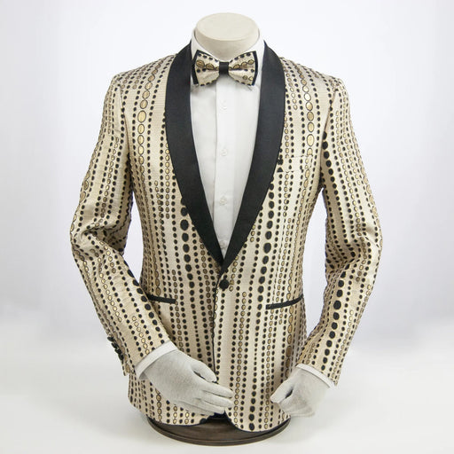 Golden Spotted Dinner Jacket