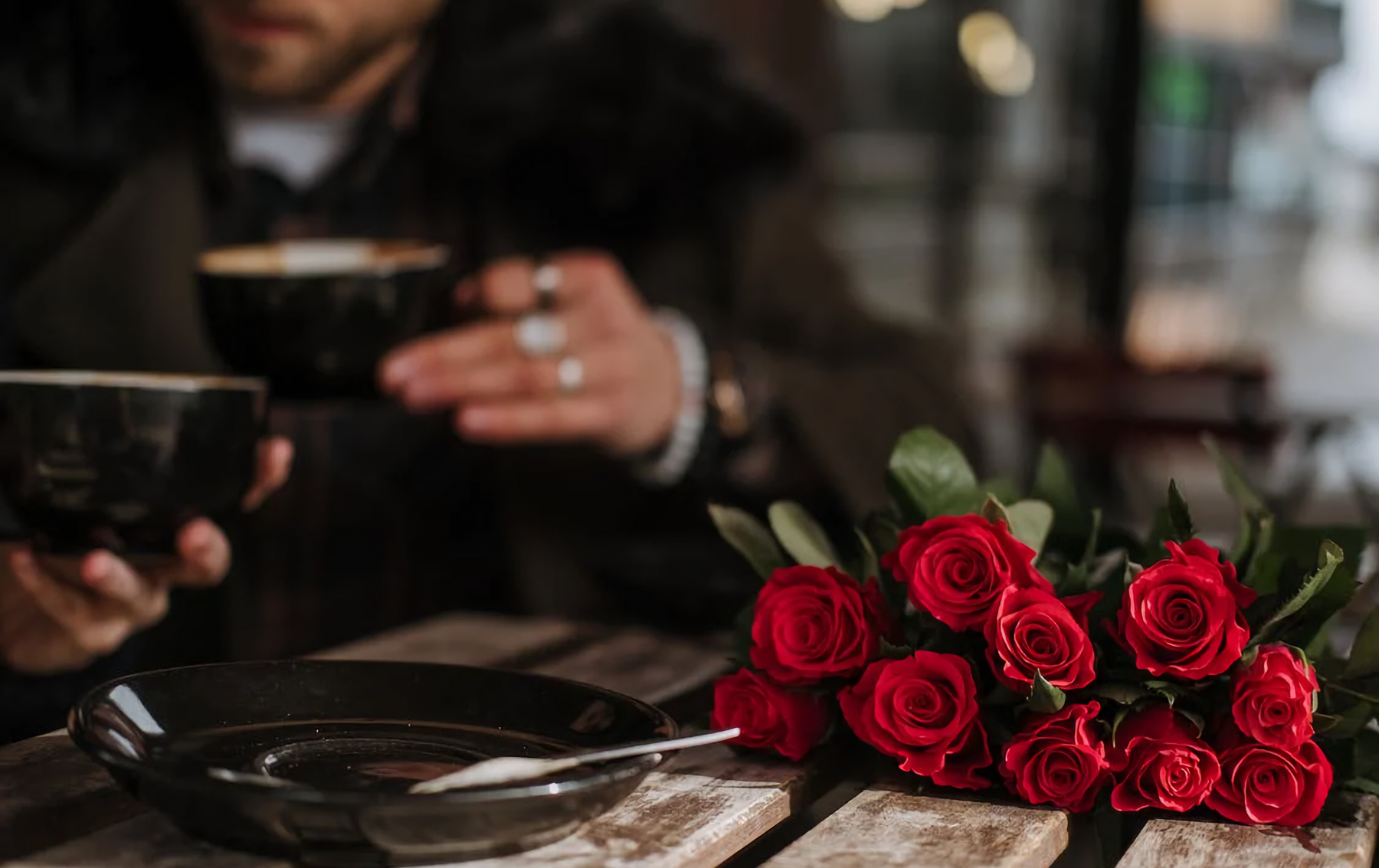 A Typical Scene on Valentine's Day