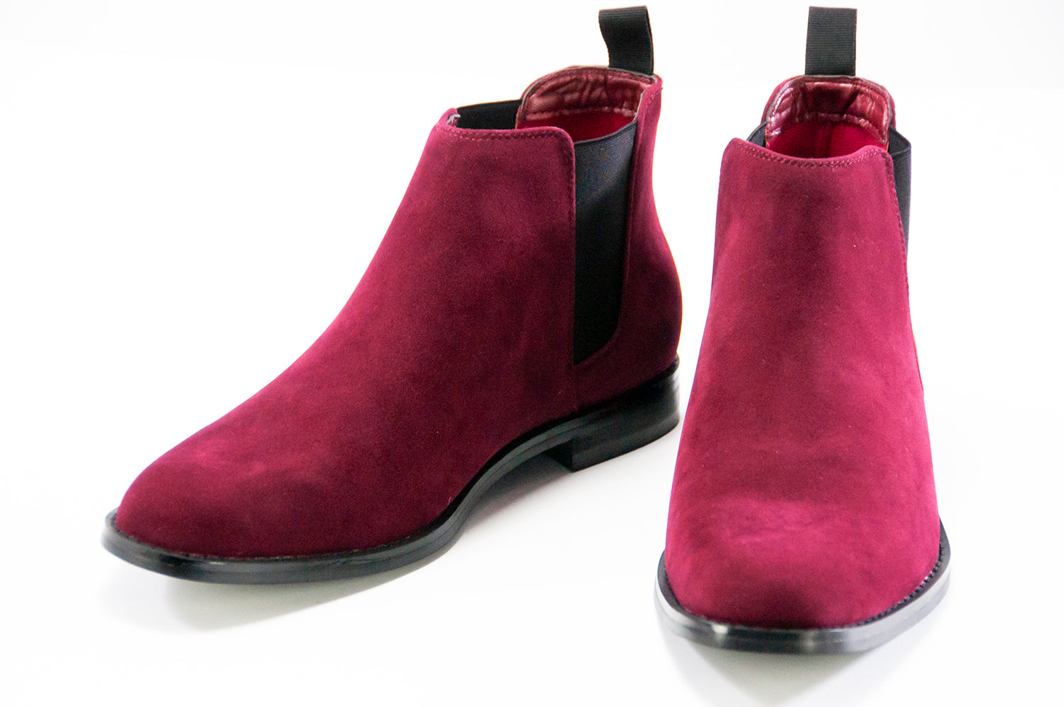 2025 BURGUNDY CHELSEA BOOTS FOR GUYS