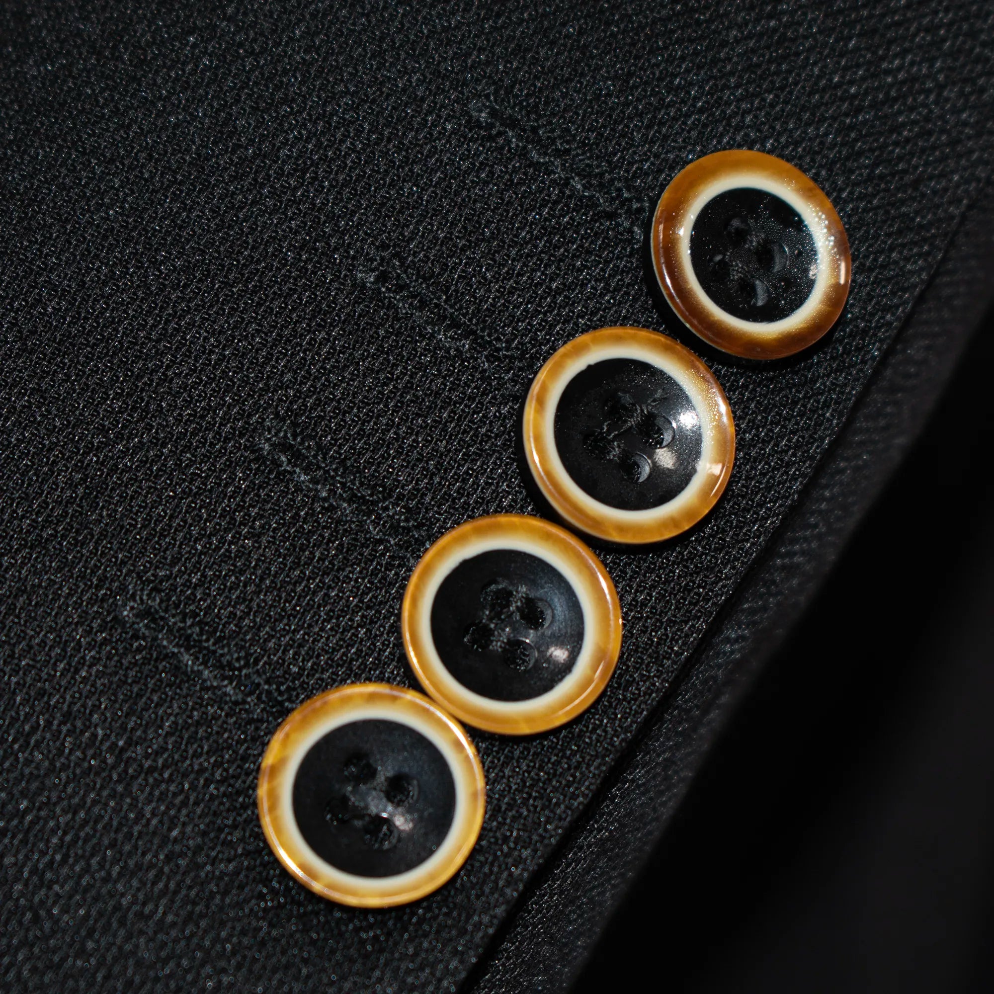 3-Piece Tailored-Fit Cotton-Blend Suit