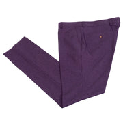 Ezekial | Eggplant Solid 3-Piece Tailored-Fit Suit