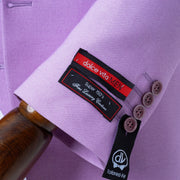 Ezekial | Lavender Solid 3-Piece Tailored-Fit Suit