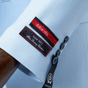 Ezekial | Light Blue Solid 3-Piece Tailored-Fit Suit