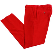 Ezekial | Red Solid 3-Piece Tailored-Fit Suit