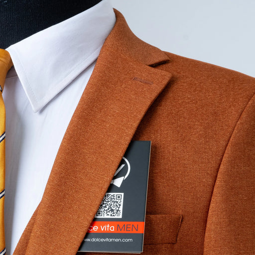 Ezekial | Brown Solid 3-Piece Tailored-Fit Suit