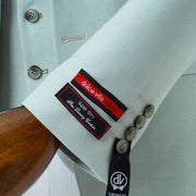 Ezekial | Mint Solid 3-Piece Tailored-Fit Suit