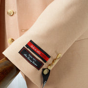 Ezekial | Tan Solid 3-Piece Tailored-Fit Suit