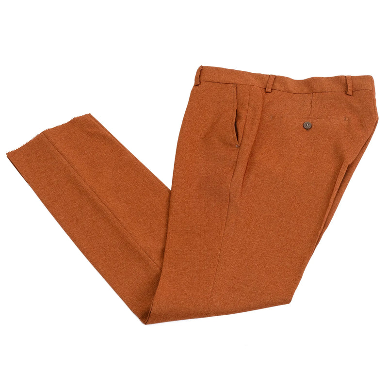 Dutch | Brown Double-Breasted 2-Piece Tailored-Fit Suit