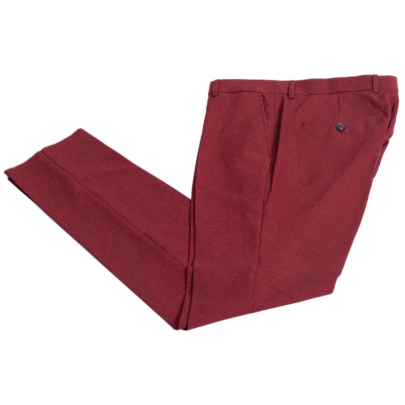 Dutch | Burgundy Double-Breasted 2-Piece Tailored-Fit Suit