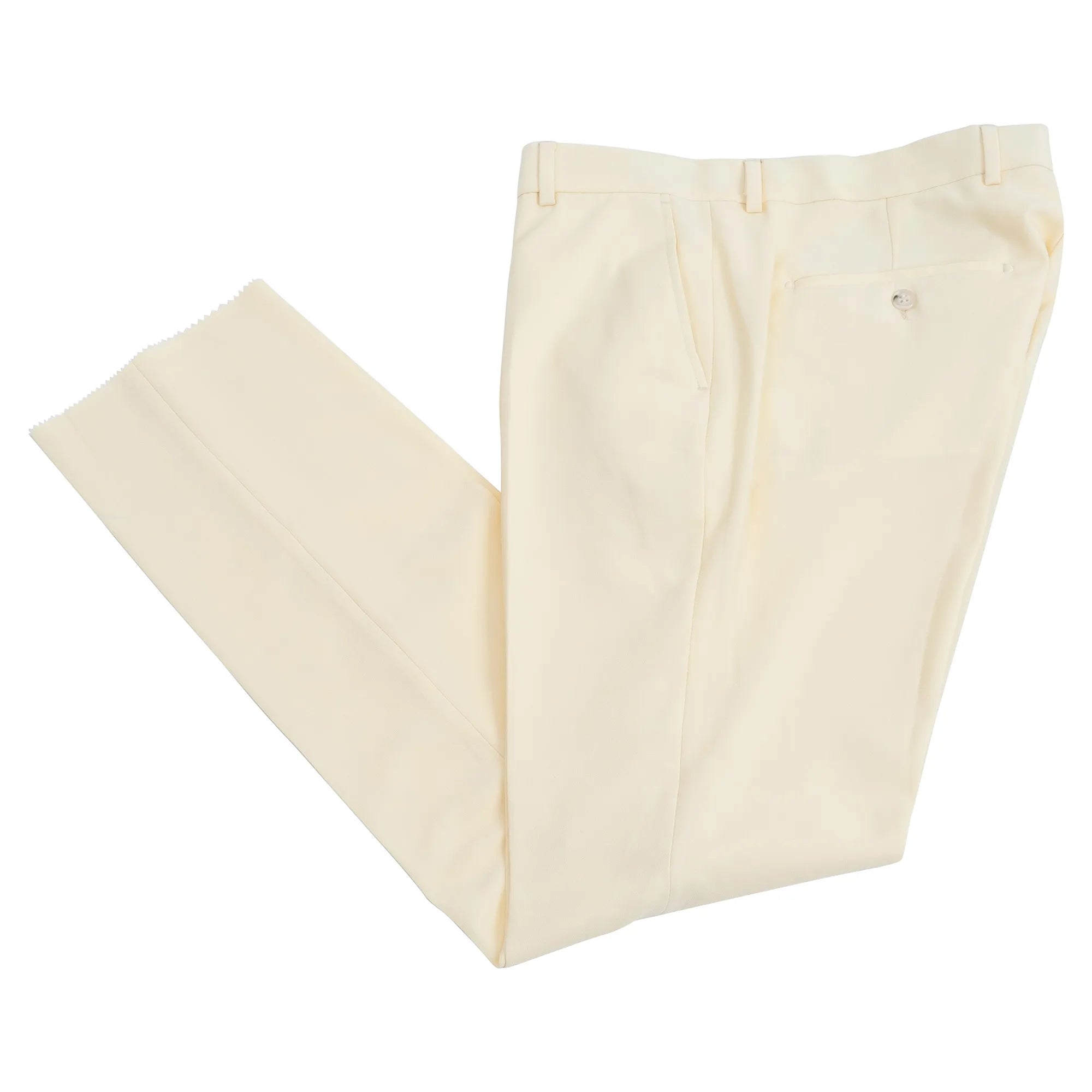 Dutch | Cream Double-Breasted 2-Piece Tailored-Fit Suit