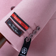 Dutch | Dusty Rose Double-Breasted 2-Piece Tailored-Fit Suit