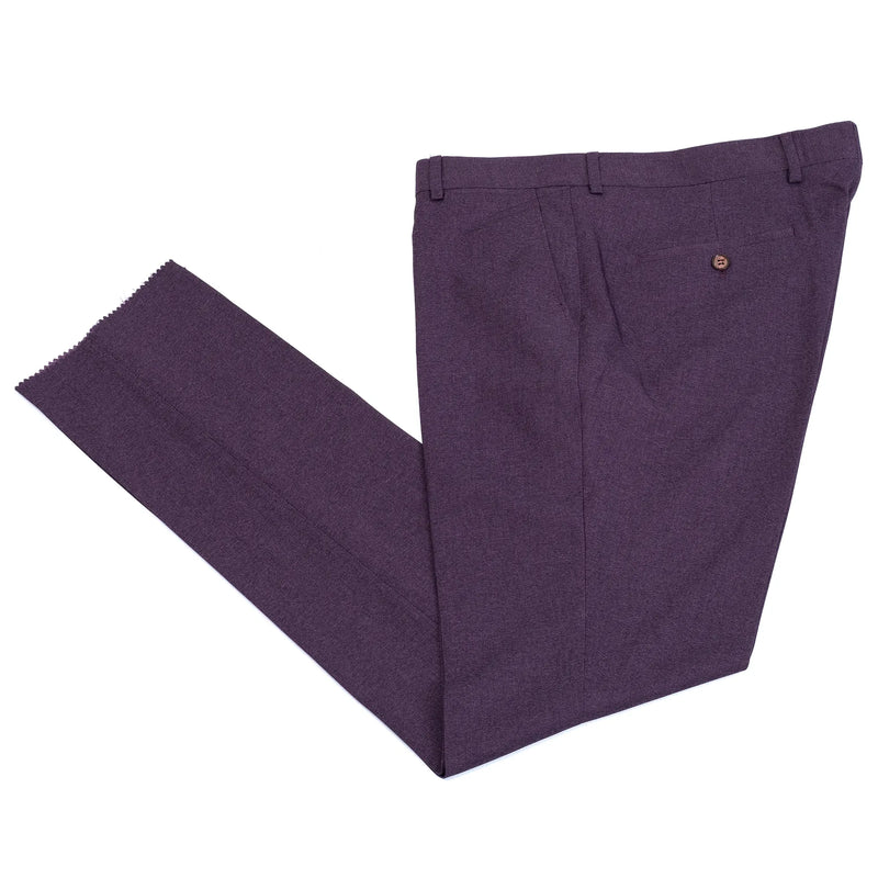 Dutch | Eggplant Double-Breasted 2-Piece Tailored-Fit Suit