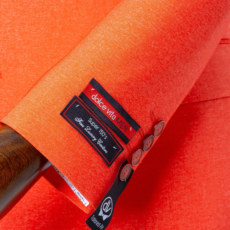 Dutch | Pomegranate Double-Breasted 2-Piece Tailored-Fit Suit