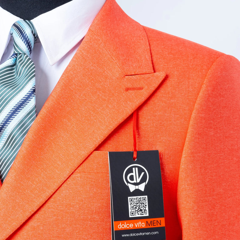 Dutch | Pomegranate Double-Breasted 2-Piece Tailored-Fit Suit