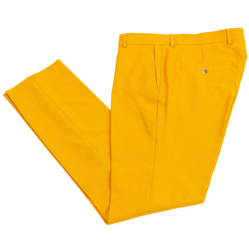 Dutch | Mustard Double-Breasted 2-Piece Tailored-Fit Suit