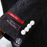 Gianni | Black with White Velvet Lapel 3-Piece Tailored-Fit Tuxedo