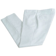 Gianni | White with Purple Velvet Lapel 3-Piece Tailored-Fit Tuxedo