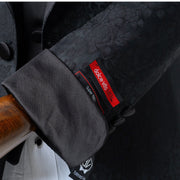 Julius | Black Floral 3-Piece Tailored-Fit Tuxedo