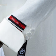 Julius | White Floral 3-Piece Tailored-Fit Tuxedo