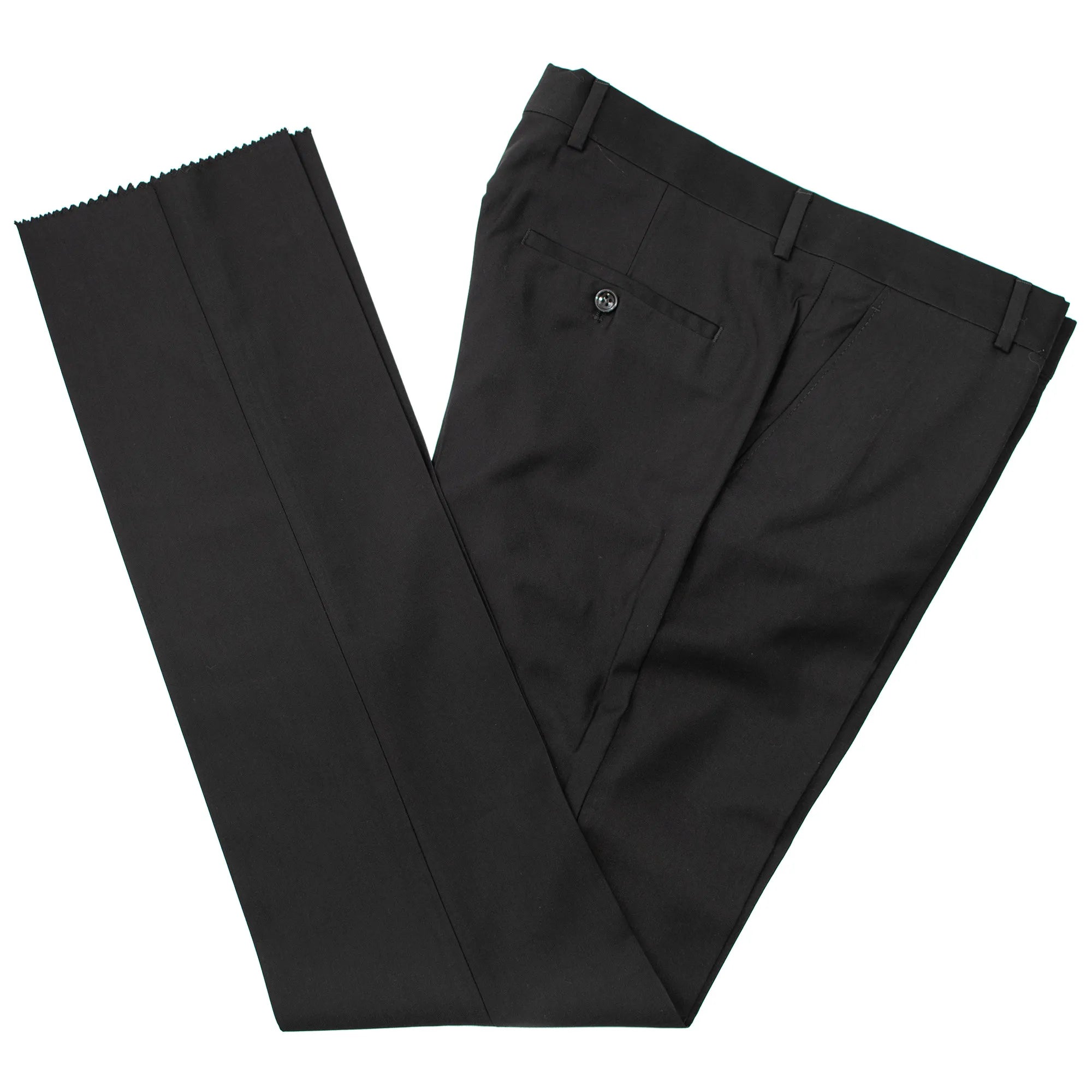 Black 3-Piece Slim-Fit Tuxedo with Silver Rhinestones