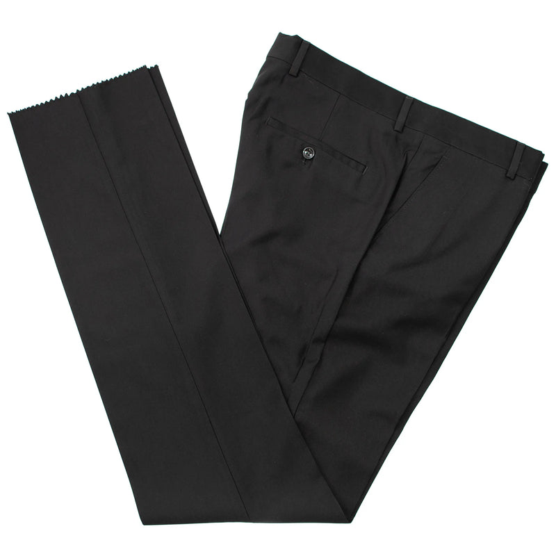 Black 3-Piece Slim-Fit Tuxedo with Gold and Silver Accents