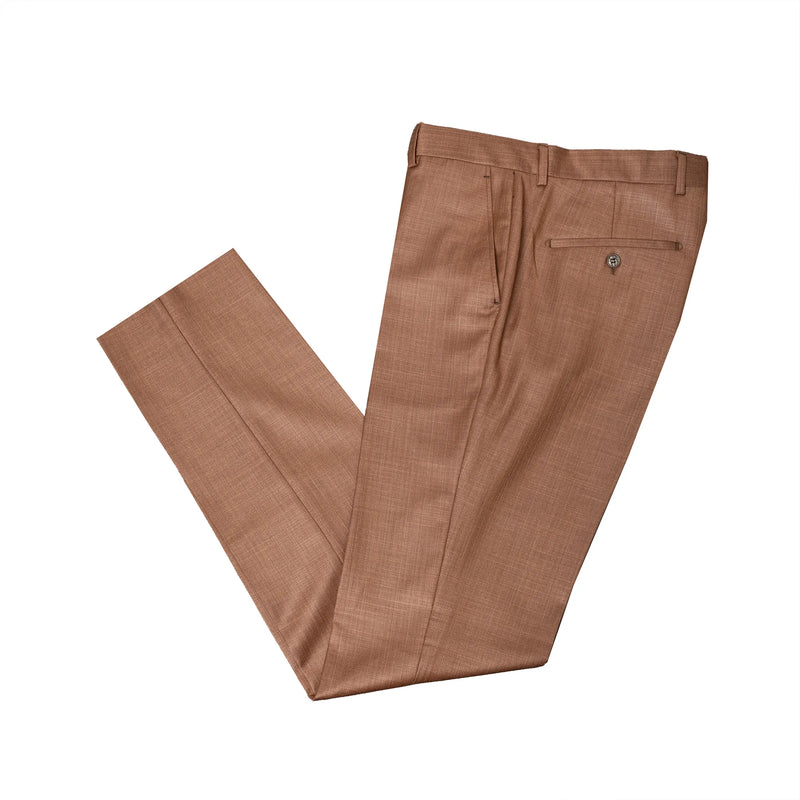 Vincenzo | Chocolate Brown 3-Piece Tailored-Fit Suit